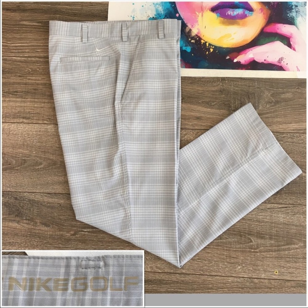 NIKE Dri-Fit Mens Golf Pants Size 34 x 32 Casual